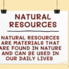 Natural Resources & Earth's Materials - Image 3